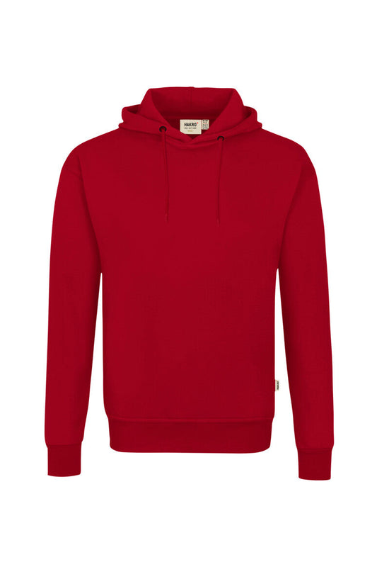 HAKRO Kapuzen-Sweatshirt Bio-Baumwolle - Rot - 1