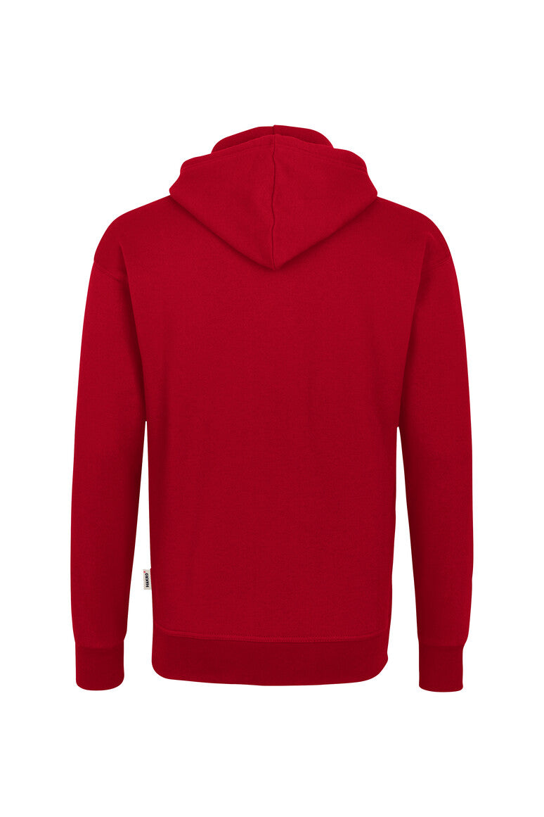 HAKRO Kapuzen-Sweatshirt Bio-Baumwolle - Rot - 3