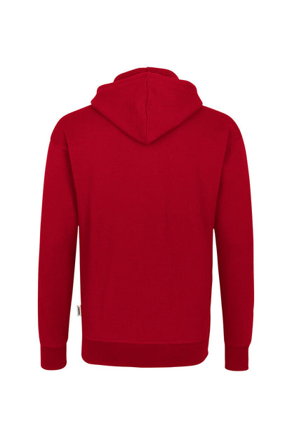HAKRO Kapuzen-Sweatshirt Bio-Baumwolle - Rot - 3