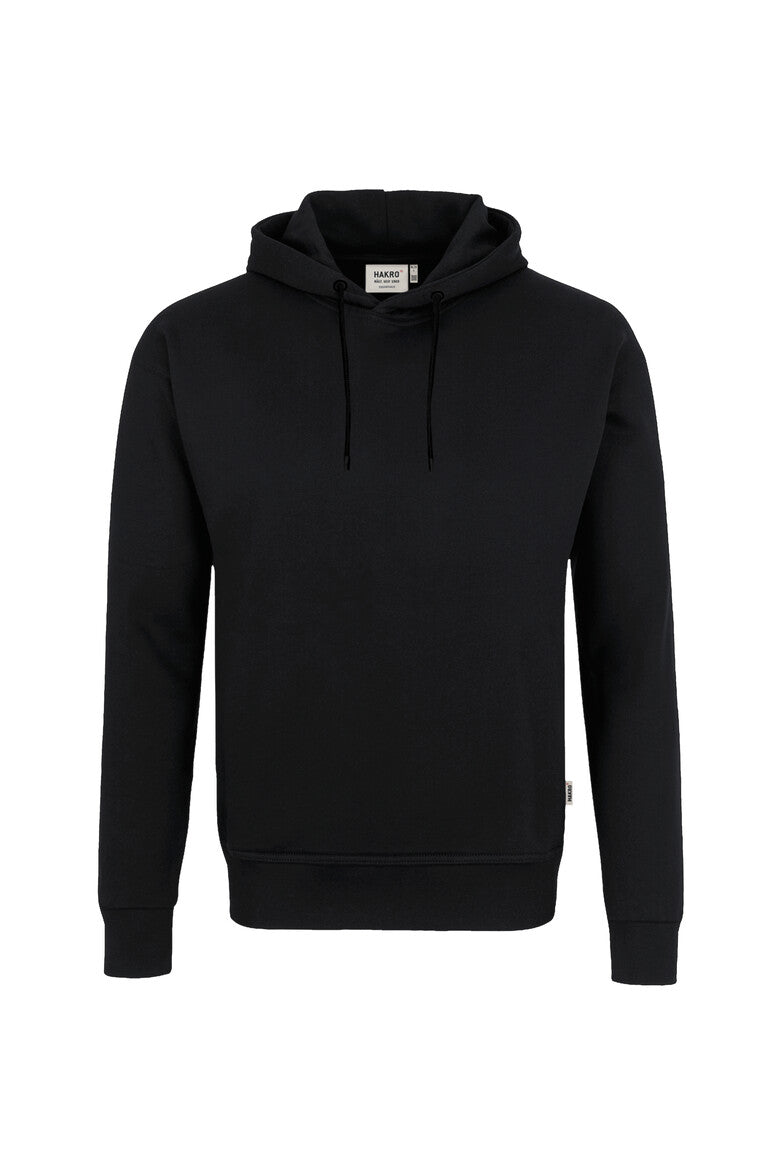 HAKRO Kapuzen-Sweatshirt Bio-Baumwolle - Schwarz - 1