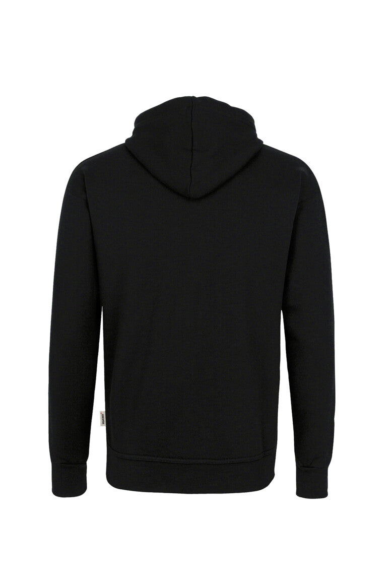HAKRO Kapuzen-Sweatshirt Bio-Baumwolle - Schwarz - 3