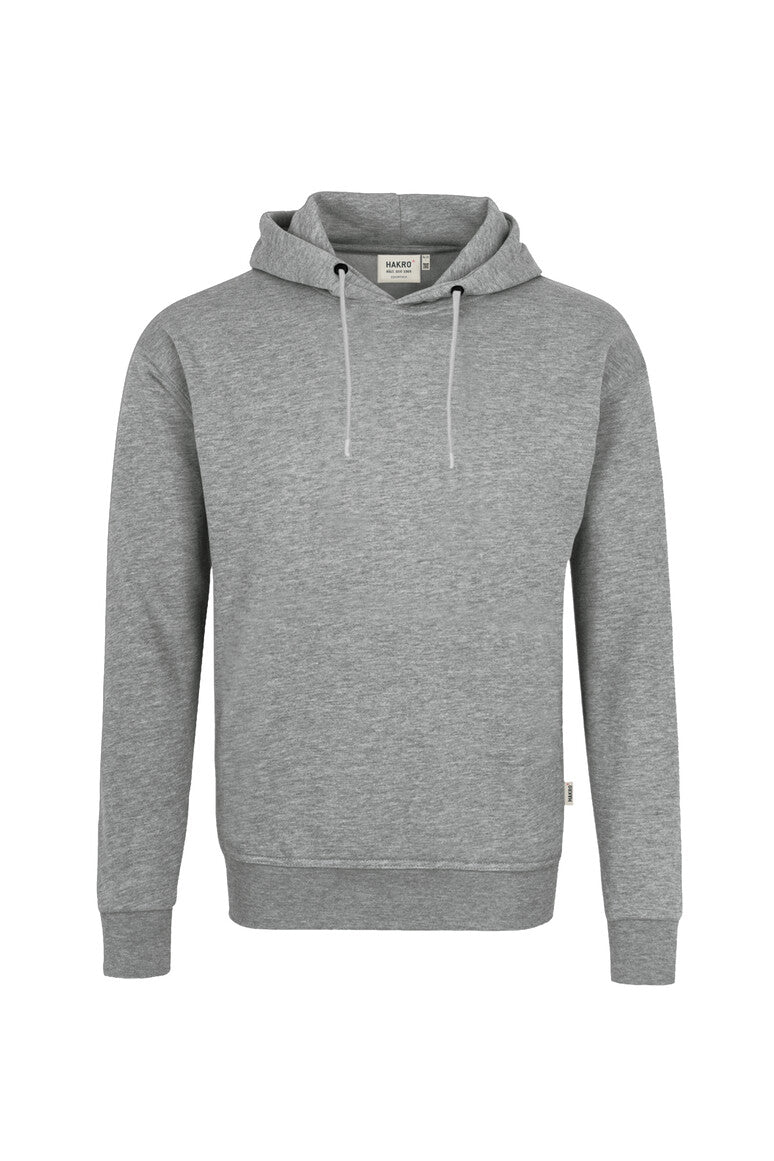 HAKRO Kapuzen-Sweatshirt Bio-Baumwolle - Grau meliert - 1
