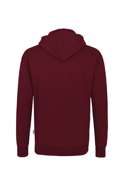 HAKRO Kapuzen-Sweatshirt Bio-Baumwolle - Weinrot - 3
