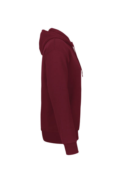 HAKRO Kapuzen-Sweatshirt Bio-Baumwolle - Weinrot - 4