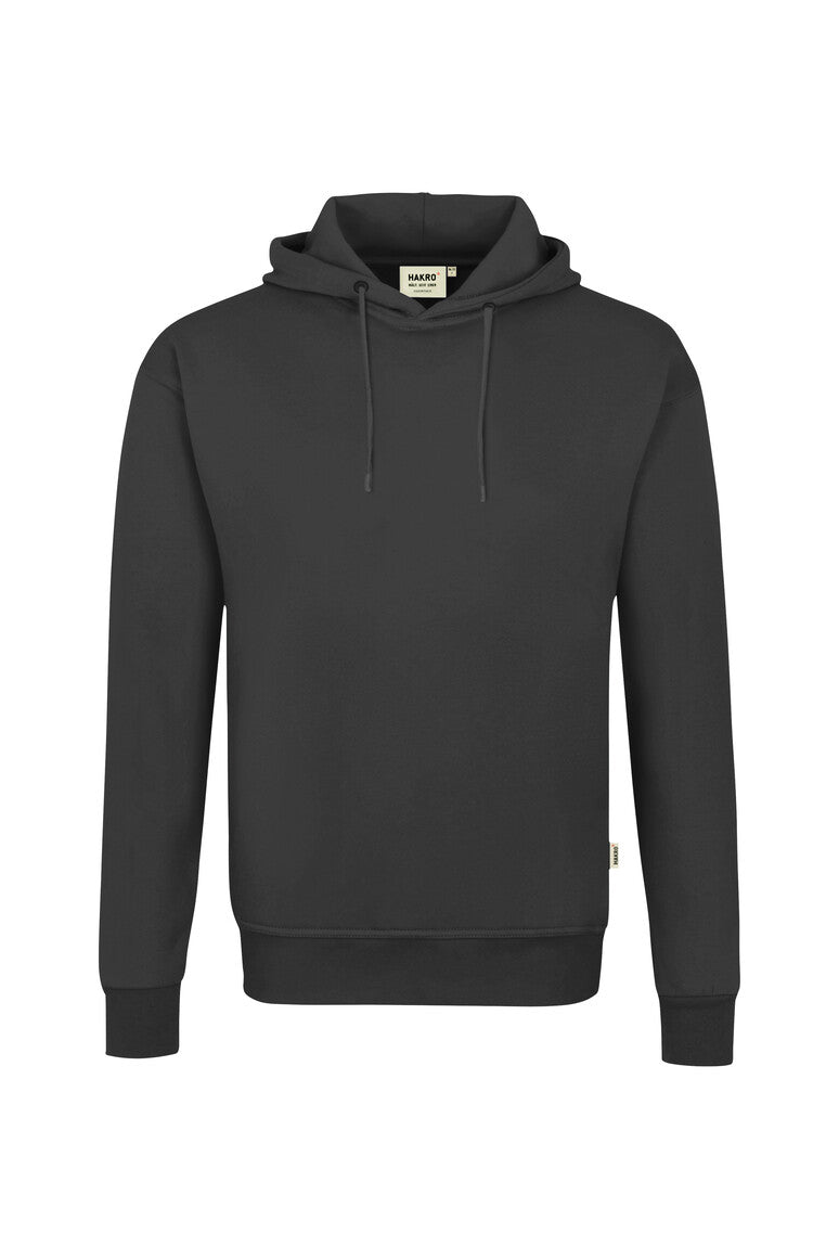 HAKRO Kapuzen-Sweatshirt Bio-Baumwolle - Karbongrau - 1