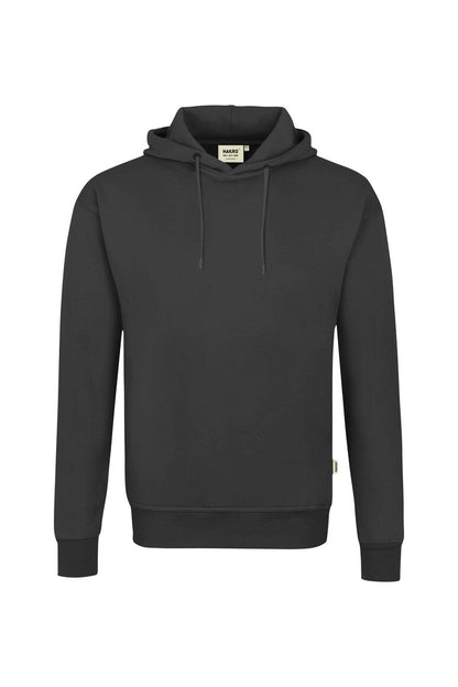HAKRO Kapuzen-Sweatshirt Bio-Baumwolle - Karbongrau - 1