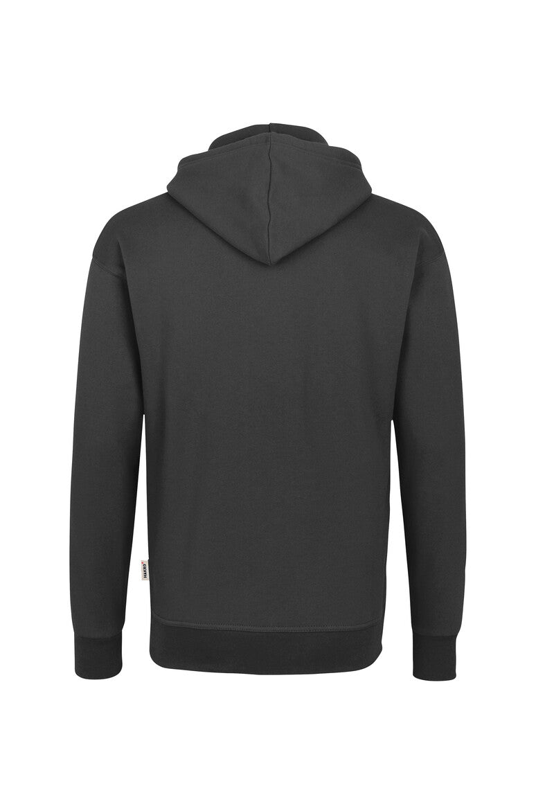 HAKRO Kapuzen-Sweatshirt Bio-Baumwolle - Karbongrau - 3