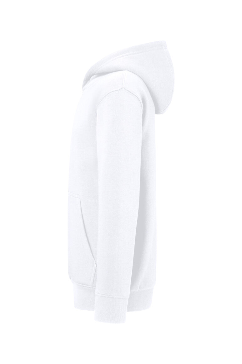 HAKRO Kinder Kapuzen-Sweatshirt Bio-Baumwolle - Weiß - 2