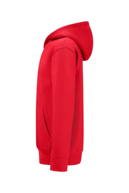HAKRO Kinder Kapuzen-Sweatshirt Bio-Baumwolle - Rot - 2