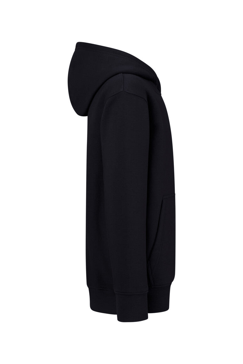 HAKRO Kinder Kapuzen-Sweatshirt Bio-Baumwolle - Schwarz - 4