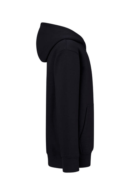 HAKRO Kinder Kapuzen-Sweatshirt Bio-Baumwolle - Schwarz - 4