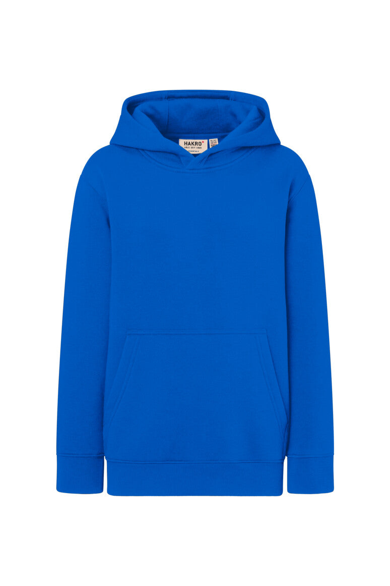HAKRO Kinder Kapuzen-Sweatshirt Bio-Baumwolle - Royalblau - 1