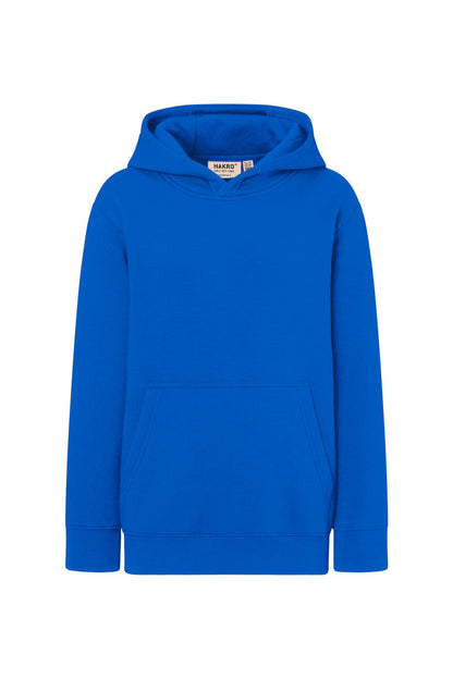 HAKRO Kinder Kapuzen-Sweatshirt Bio-Baumwolle - Royalblau - 1