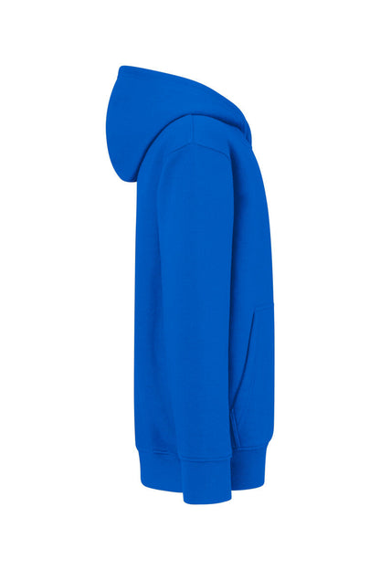 HAKRO Kinder Kapuzen-Sweatshirt Bio-Baumwolle - Royalblau - 4