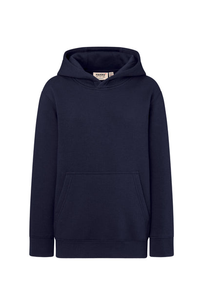 HAKRO Kinder Kapuzen-Sweatshirt Bio-Baumwolle - Tinte - 1