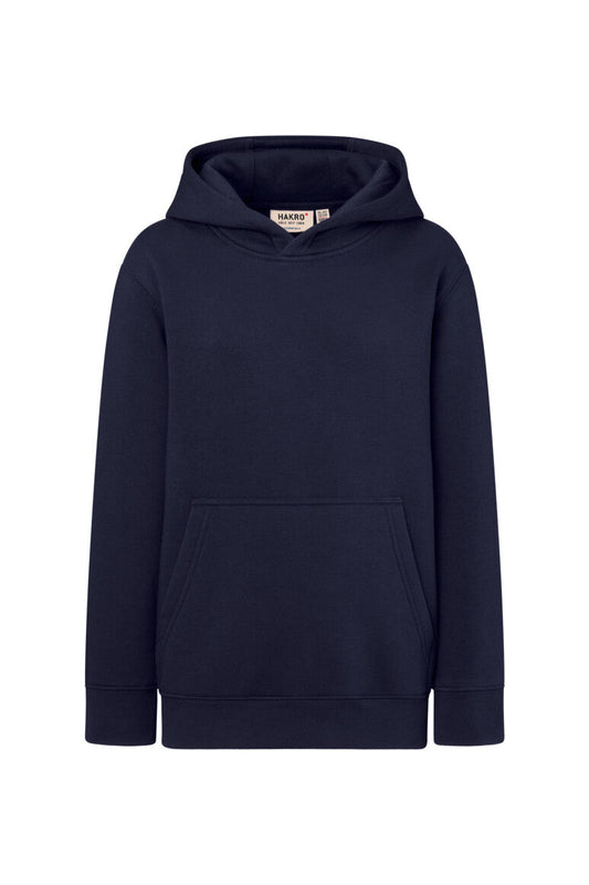 HAKRO Kinder Kapuzen-Sweatshirt Bio-Baumwolle - Tinte - 1
