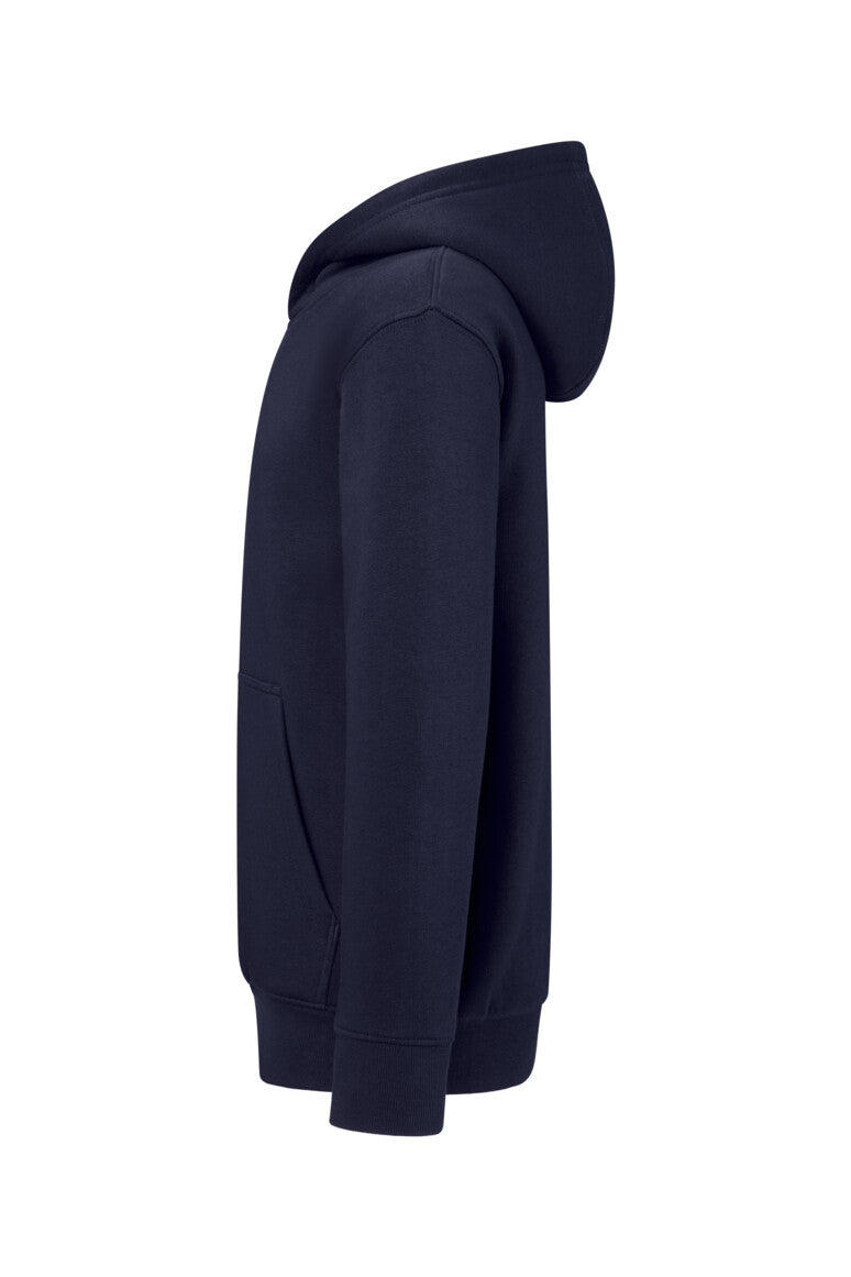 HAKRO Kinder Kapuzen-Sweatshirt Bio-Baumwolle - Tinte - 2