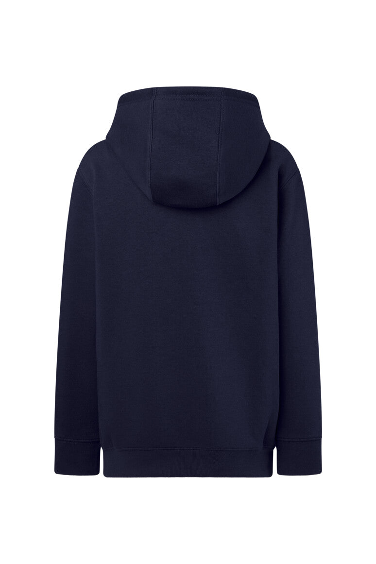 HAKRO Kinder Kapuzen-Sweatshirt Bio-Baumwolle - Tinte - 3