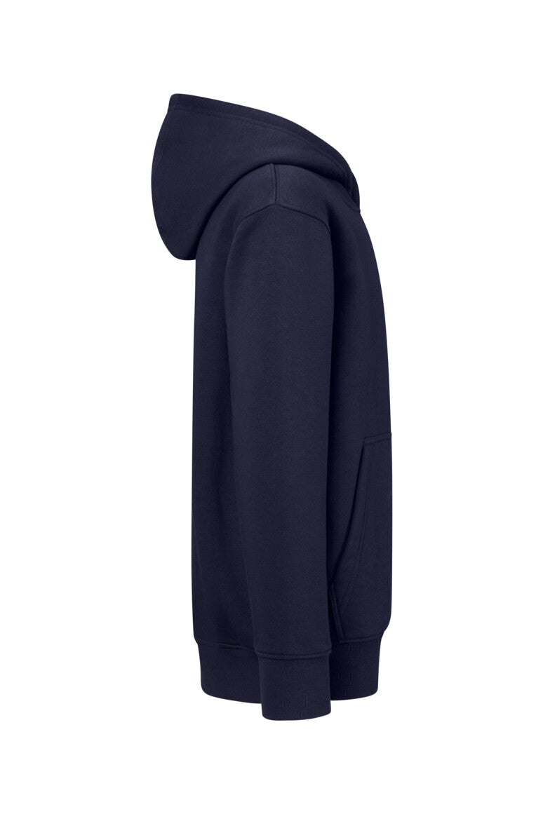 HAKRO Kinder Kapuzen-Sweatshirt Bio-Baumwolle - Tinte - 4