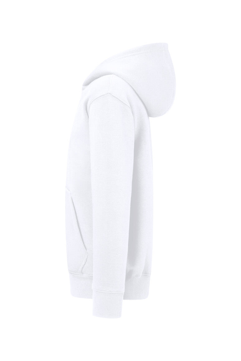 HAKRO Kinder Kapuzen-Sweatjacke Bio-Baumwolle - Weiß - 2