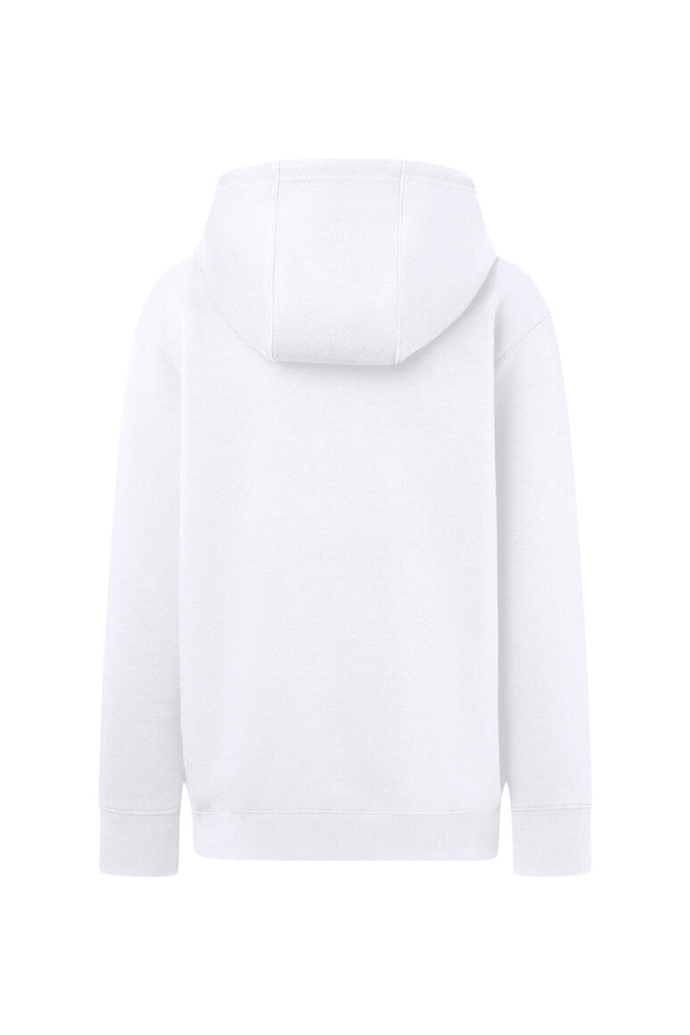 HAKRO Kinder Kapuzen-Sweatjacke Bio-Baumwolle - Weiß - 3