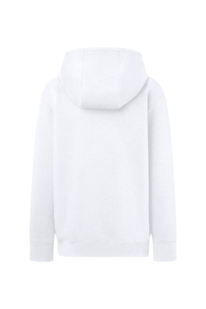 HAKRO Kinder Kapuzen-Sweatjacke Bio-Baumwolle - Weiß - 3