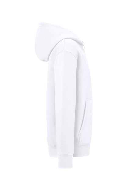 HAKRO Kinder Kapuzen-Sweatjacke Bio-Baumwolle - Weiß - 4