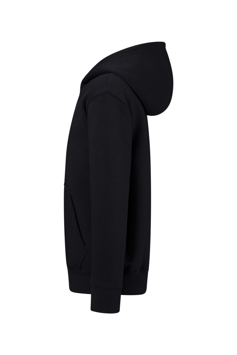 HAKRO Kinder Kapuzen-Sweatjacke Bio-Baumwolle - Schwarz - 2