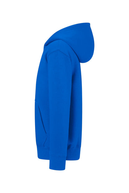 HAKRO Kinder Kapuzen-Sweatjacke Bio-Baumwolle - Royalblau - 2