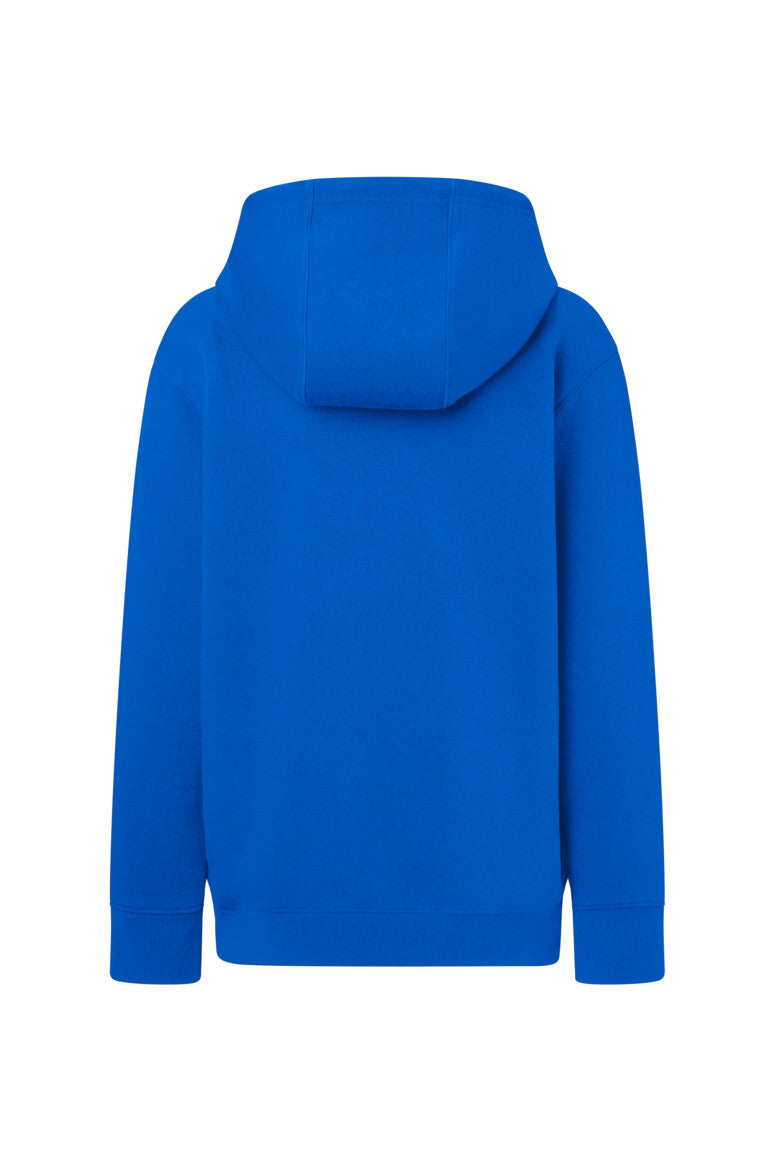 HAKRO Kinder Kapuzen-Sweatjacke Bio-Baumwolle - Royalblau - 3