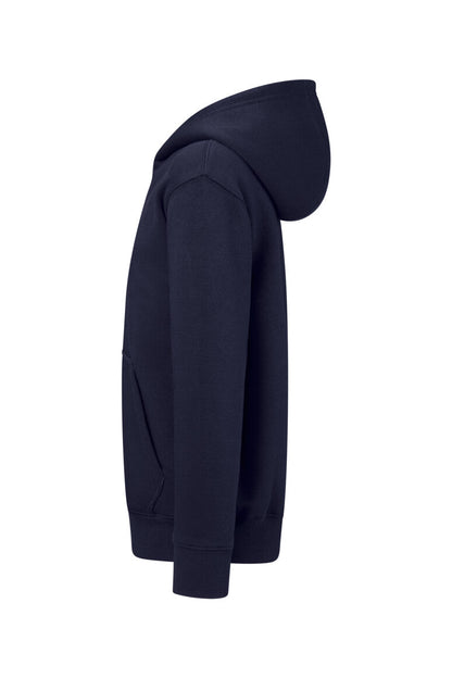 HAKRO Kinder Kapuzen-Sweatjacke Bio-Baumwolle - Tinte - 2