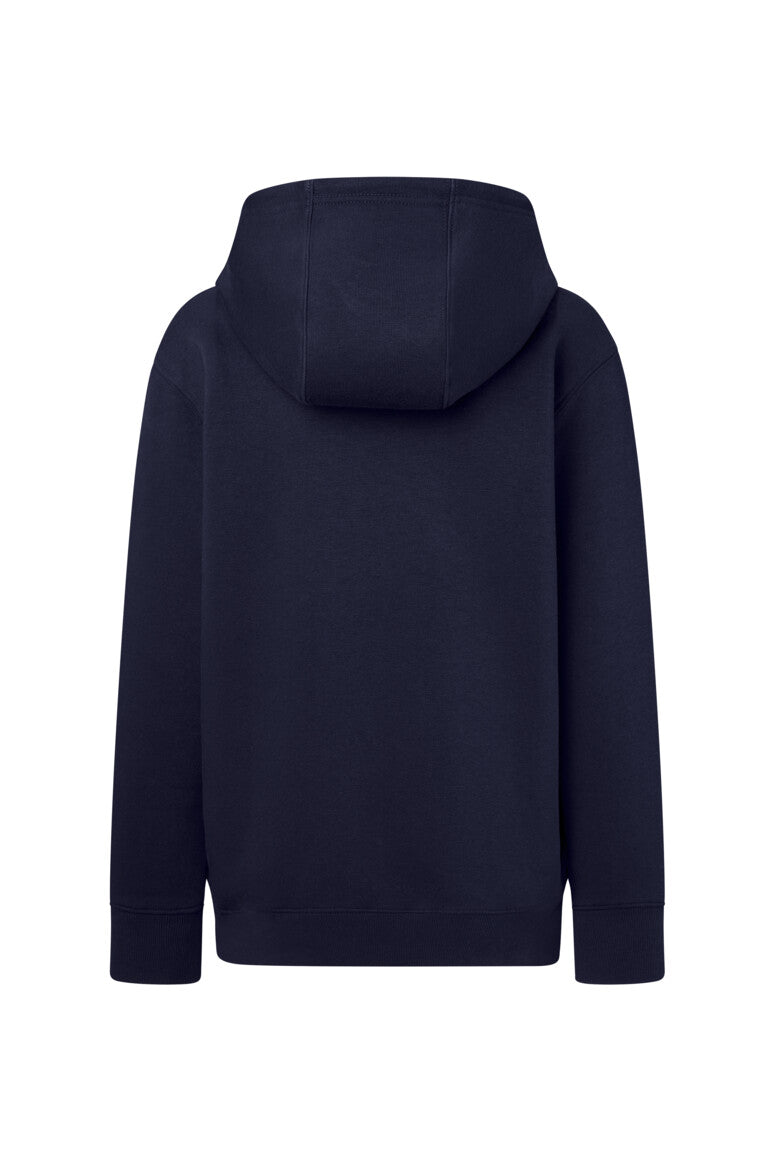 HAKRO Kinder Kapuzen-Sweatjacke Bio-Baumwolle - Tinte - 3