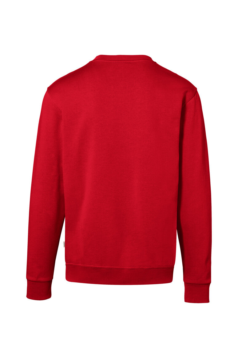 HAKRO Sweatshirt Bio-Baumwolle - Rot - 3