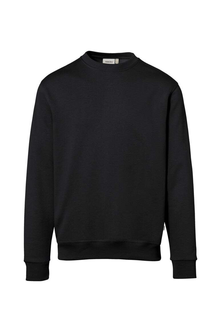 HAKRO Sweatshirt Bio-Baumwolle - Schwarz - 1