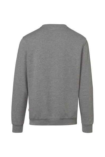 HAKRO Sweatshirt Bio-Baumwolle - Grau meliert - 3