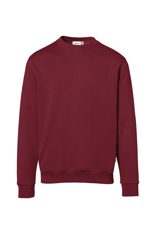 HAKRO Sweatshirt Bio-Baumwolle - Weinrot - 1