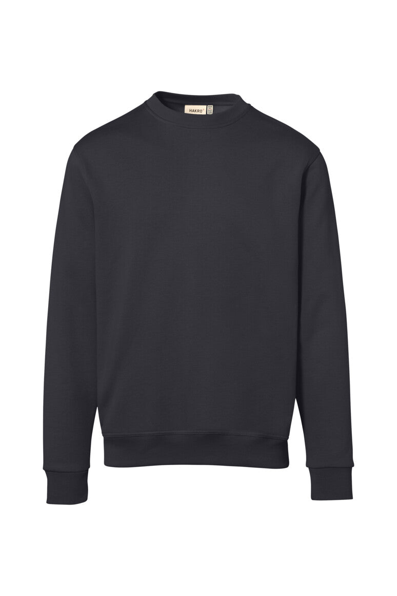 HAKRO Sweatshirt Bio-Baumwolle - Karbongrau - 1