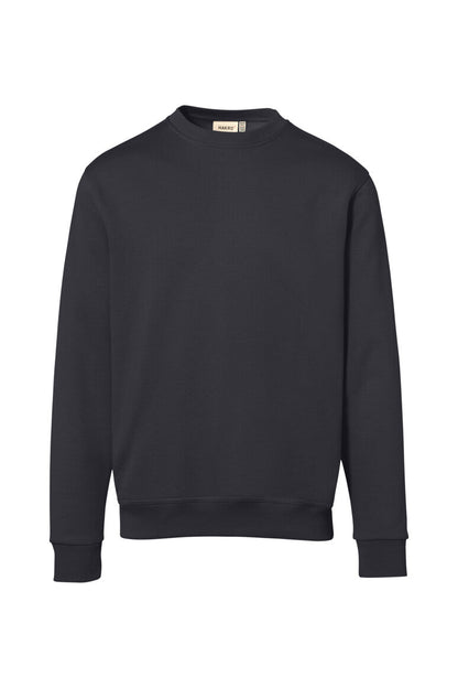 HAKRO Sweatshirt Bio-Baumwolle - Karbongrau - 1