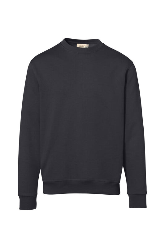 HAKRO Sweatshirt Bio-Baumwolle - Karbongrau - 1