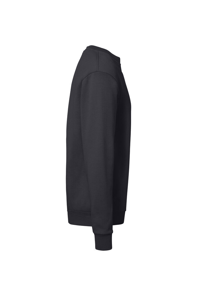 HAKRO Sweatshirt Bio-Baumwolle - Karbongrau - 4