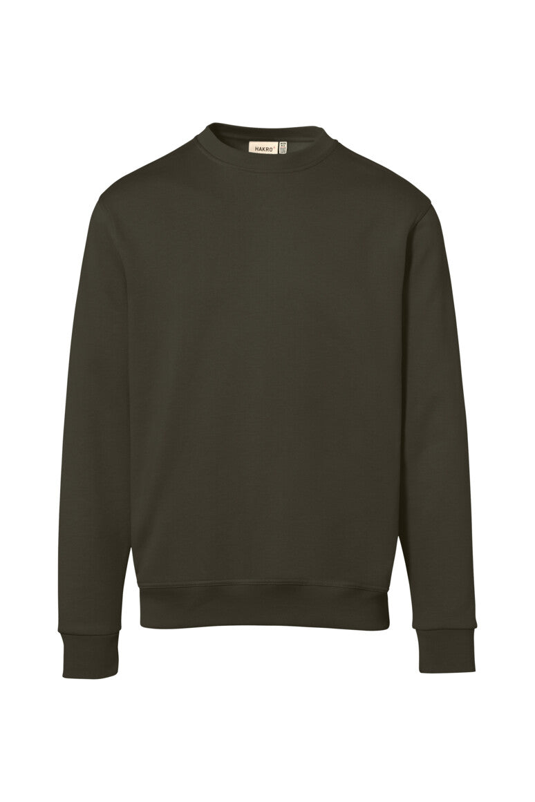 HAKRO Sweatshirt Bio-Baumwolle - Olive - 1
