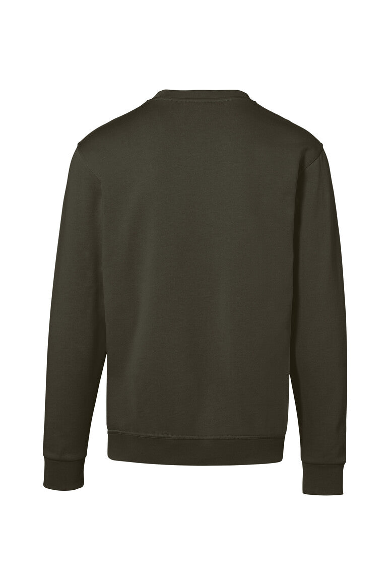 HAKRO Sweatshirt Bio-Baumwolle - Olive - 3