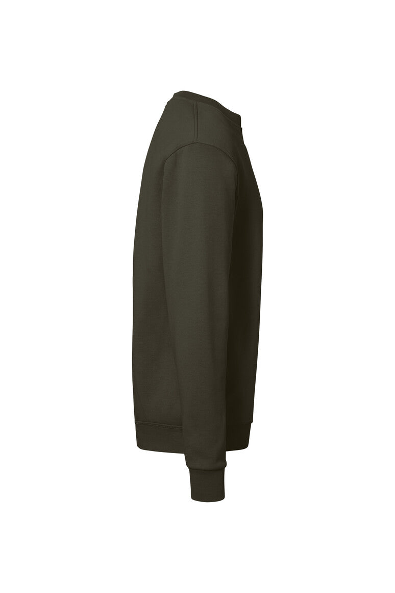 HAKRO Sweatshirt Bio-Baumwolle - Olive - 4