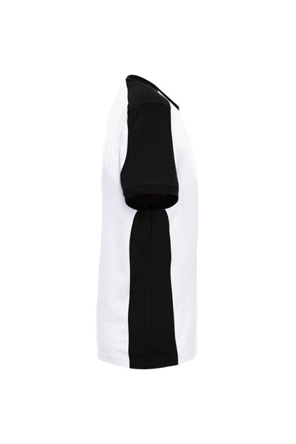 HAKRO T-Shirt Contrast MIKRALINAR® ECO - Weiß/schwarz - 4