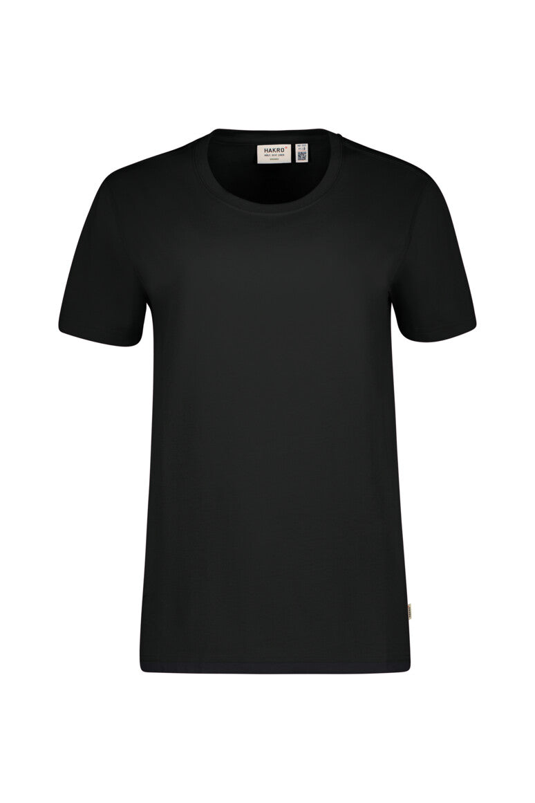 HAKRO T-Shirt Bio-Baumwolle - Schwarz - 1