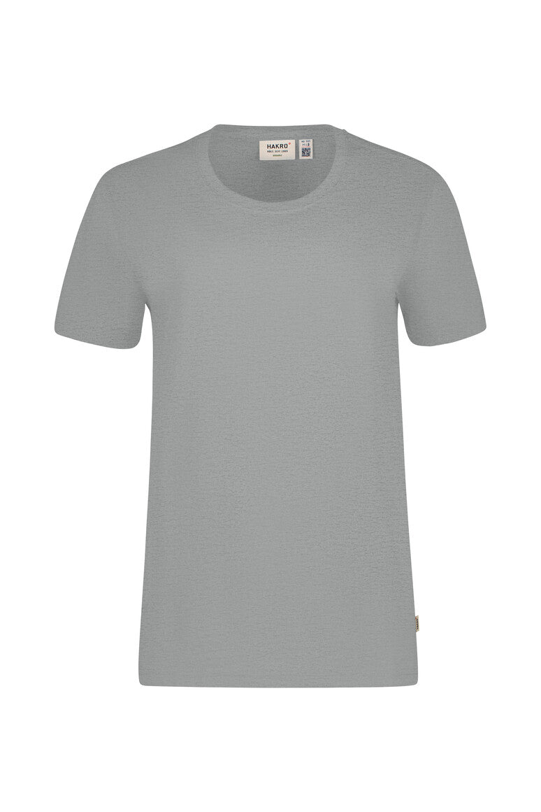 HAKRO T-Shirt Bio-Baumwolle - Grau meliert - 1