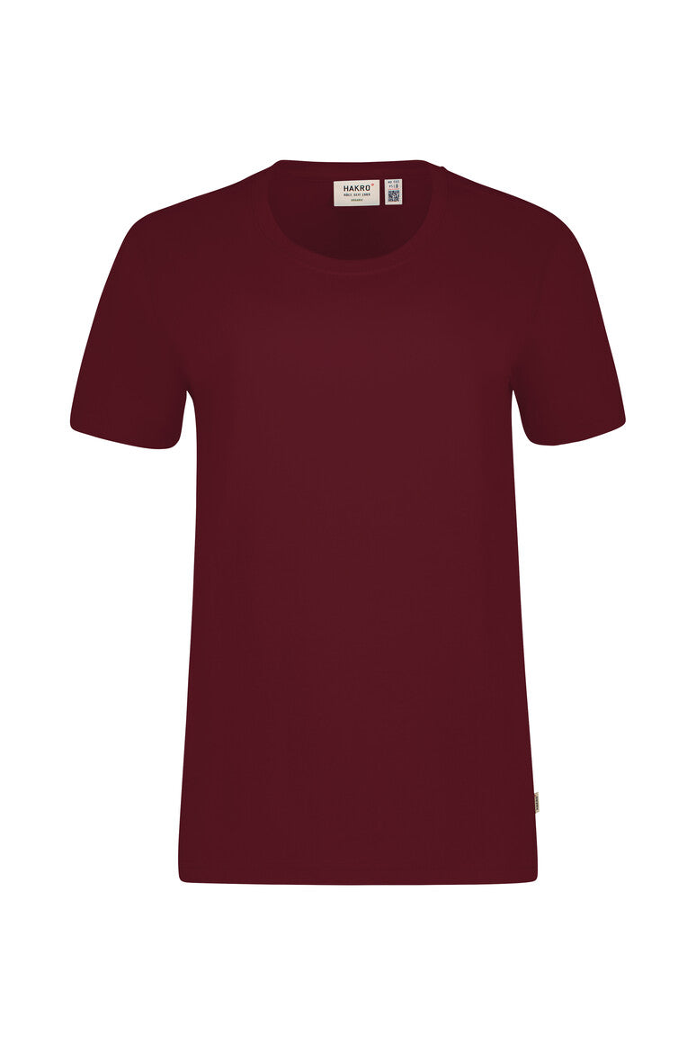 HAKRO T-Shirt Bio-Baumwolle - Weinrot - 1