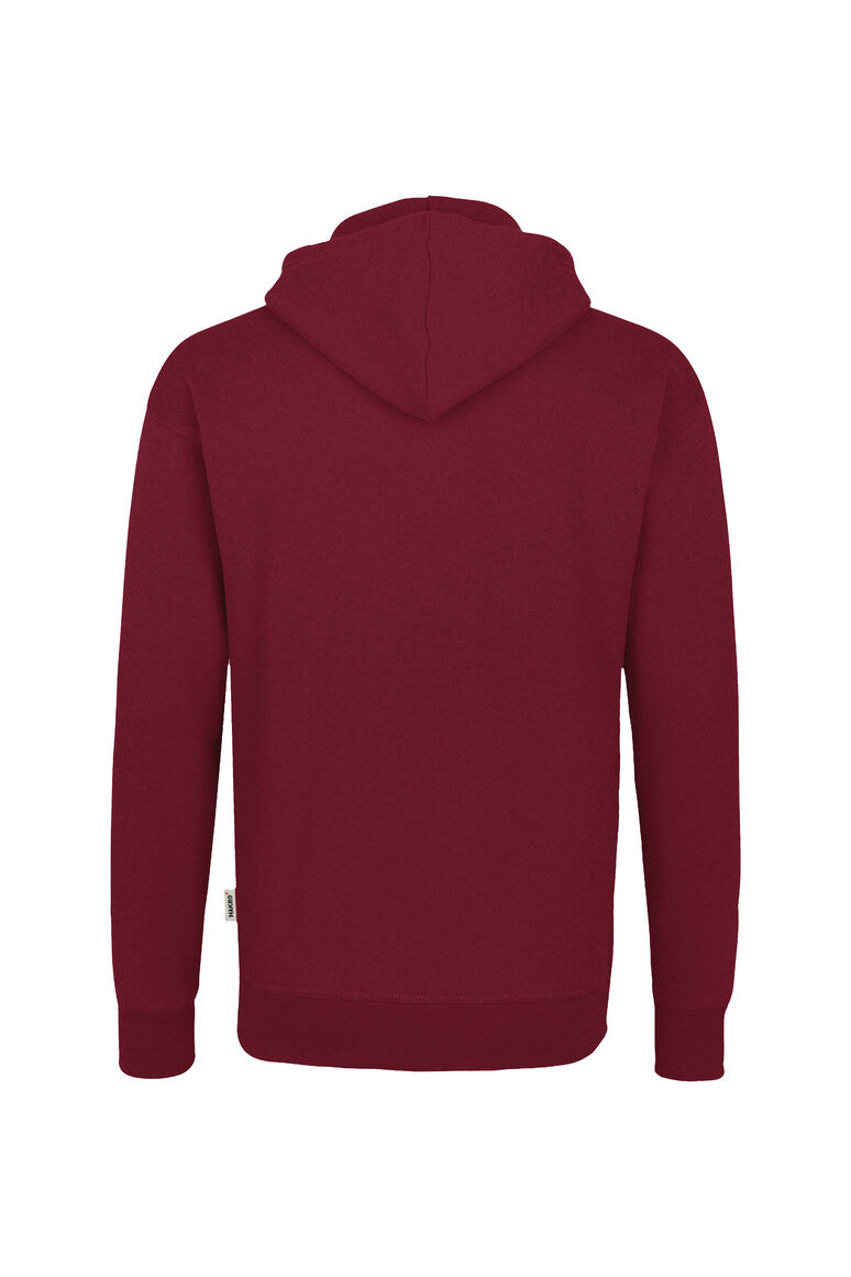 HAKRO Kapuzen-Sweatshirt Premium - Weinrot - 3