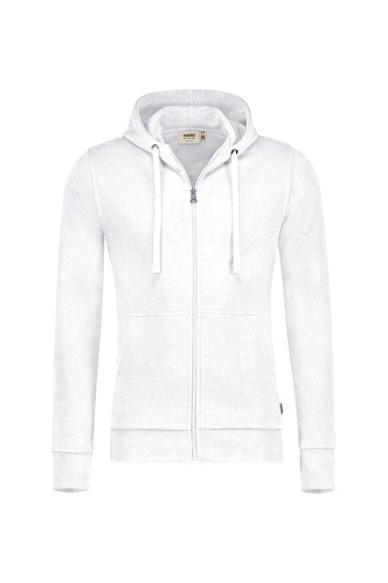 HAKRO Kapuzen-Sweatjacke Premium - Weiß - 1