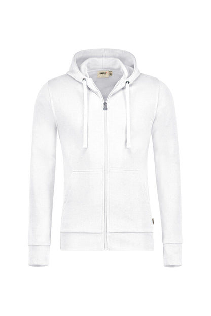 HAKRO Kapuzen-Sweatjacke Premium - Weiß - 1